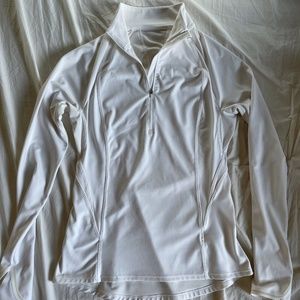 Athleta white workout jacket